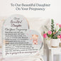 To Our Daughter Pregnancy Gift, Baby Girl Nursery Décor, Acrylic Heart