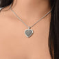 Engraved Heart Necklace