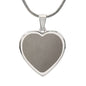Engraved Heart Necklace