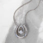 To My Granddaughter on your Wedding Day, Lucky In Love Necklace