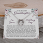 To My Granddaughter on your Wedding Day, Lucky In Love Necklace