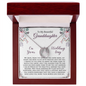To My Granddaughter on your Wedding Day, Lucky In Love Necklace
