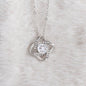 Daughter Gift from Dad, Personalized Gift for Daughter, Love Knot Necklace