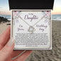 Daughter Wedding Day Gift from Mom, Personalized Bride Gift with Her Wedding Date