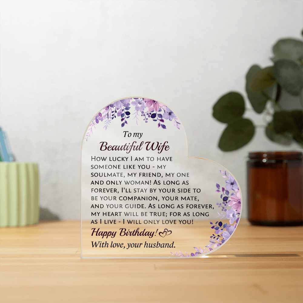 Wife Birthday Gift from Husband
