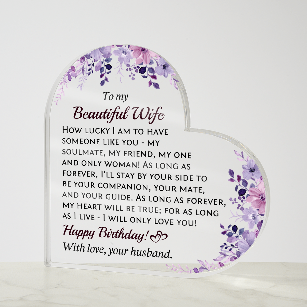 Wife Birthday Gift from Husband