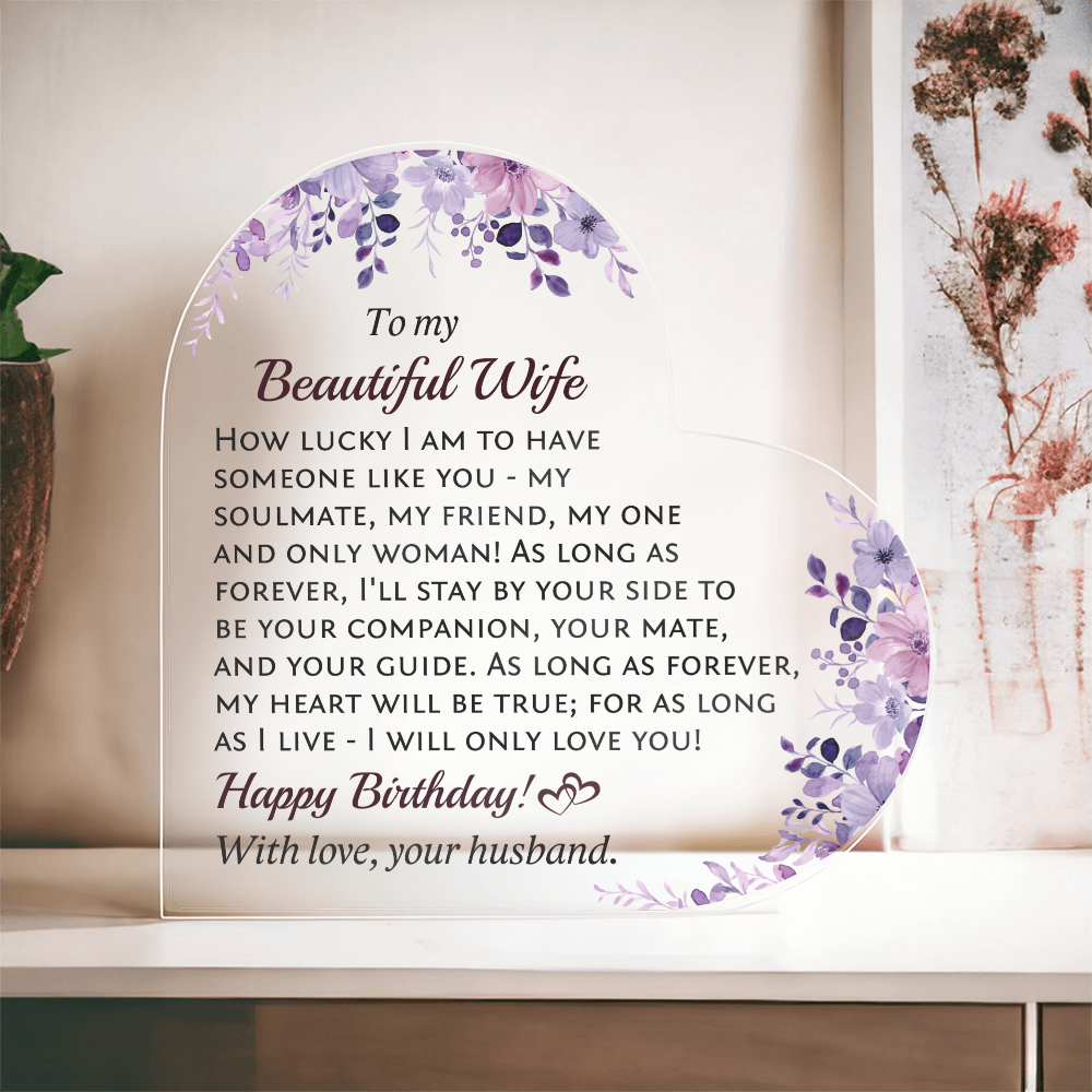 Wife Birthday Gift from Husband