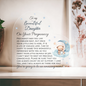 Daughter Pregnancy Gift, Baby Boy Nursery Décor, Acrylic Heart