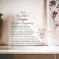 To Our Daughter Pregnancy Gift, Baby Girl Nursery Décor, Acrylic Heart