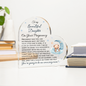 Daughter Pregnancy Gift, Baby Boy Nursery Décor, Acrylic Heart