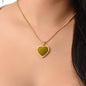Engraved Heart Necklace