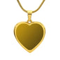 Engraved Heart Necklace