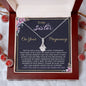 To My Sister On Your Pregnancy - Alluring Beauty Necklace