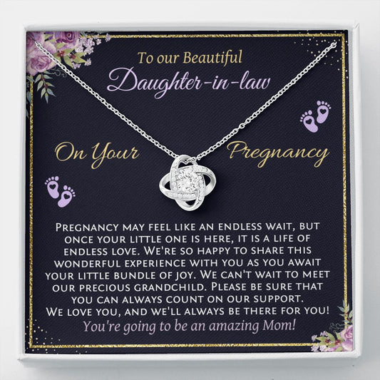 Daughter-In-Law Pregnancy Gift, Pregnant Daughter-In-Law Wishes, New Baby, Custom Pregnancy Gift for Future Mommy