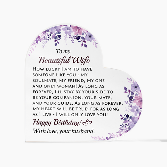Wife Birthday Gift from Husband